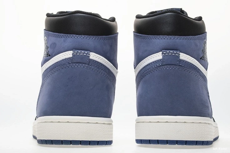 555088-115 OG Air Jordan Retro  High Blue 1 Moon 1009
